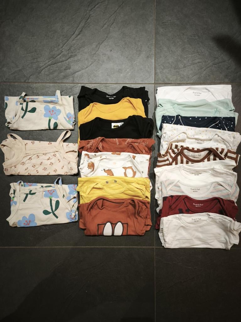 Rompers 19 stuks maat 98-104, Ophalen of Verzenden, Gebruikt, Diverse merken, Jongetje of Meisje