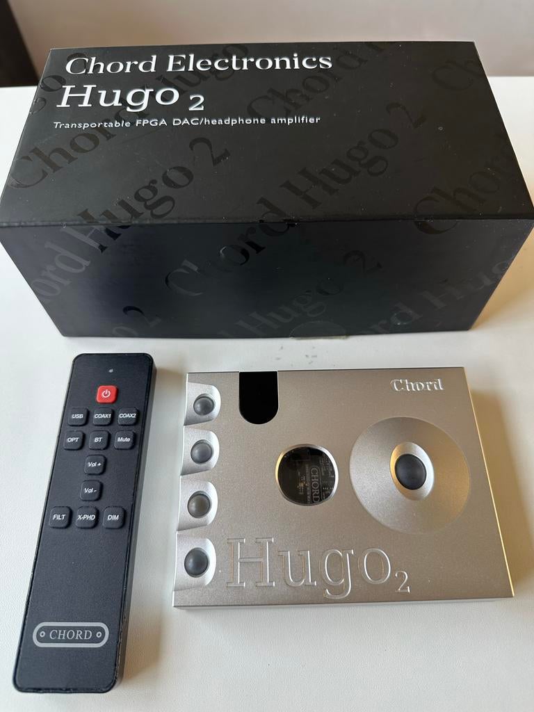 Chord Hugo 2 DAC en hoofdtelefoonversterker, Overige merken, Ophalen of Verzenden, Minder dan 60 watt, Gebruikt