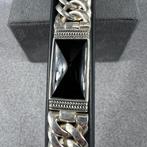 Buddha to Buddha Chain Small Pyramid black stone | 404566, Ophalen of Verzenden, Gebruikt, Zilver, Zilver