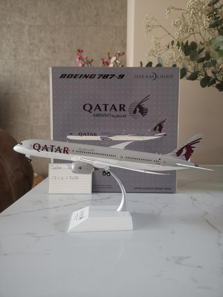 Qatar Airways B787-900 JC Wings 1:200 XX2394 Reg. A7-BHD, Overige merken, 1:200 of kleiner, Nieuw, Ophalen of Verzenden