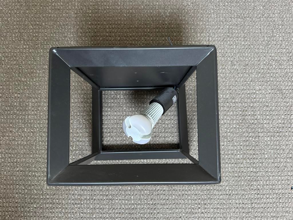 Zwarte Lucide Thor plafondlamp, Ophalen, Zo goed als nieuw