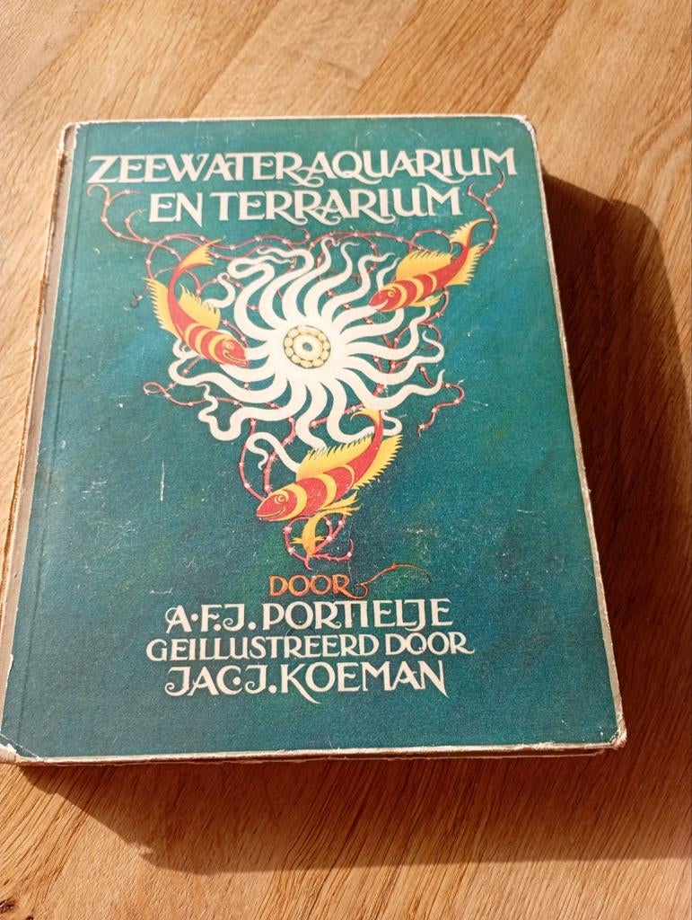 Verkade Album Zeewater-Aquarium en Terrarium (1930), Ophalen of Verzenden, Gelezen, A.F.J. Portielje