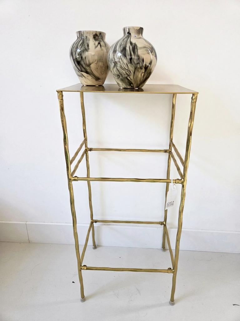 Hoge goudkleurige tafel van UNC Urban Nature Culture Nieuw!, Ophalen, Nieuw, Rechthoekig