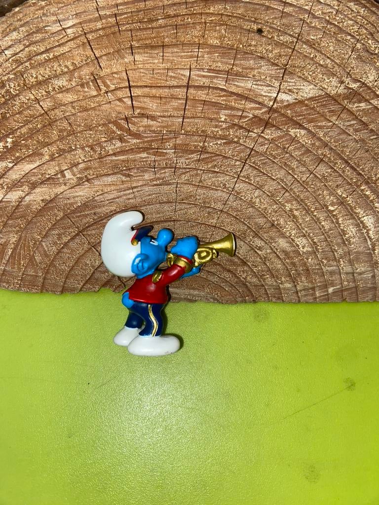 Smurfen fanfare smurf, Verzamelen, Smurfen, Ophalen of Verzenden, Gebruikt, Verschillende Smurfen