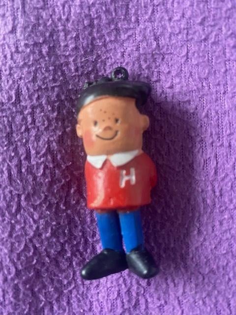 poppetje jaren 70 met oogje (sleutelhanger) Heintje van ah, Verzamelen, Poppetjes en Figuurtjes, Ophalen of Verzenden, Gebruikt