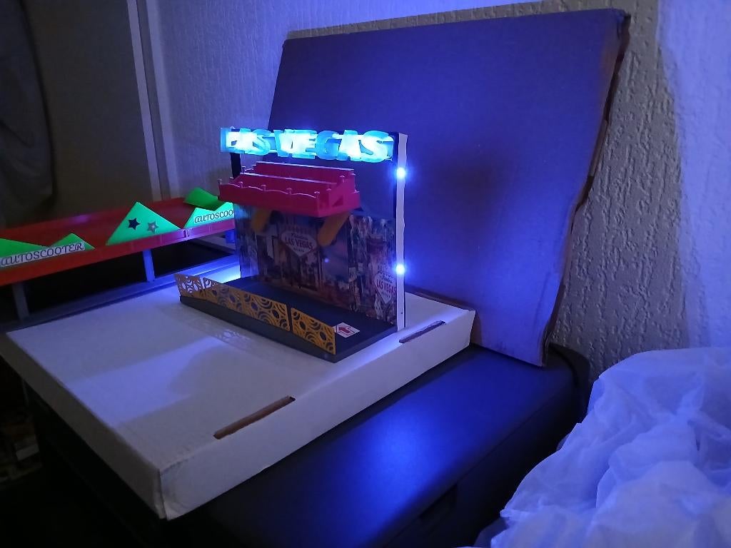 Whipp Las Vegas kermis met verlichting, Ophalen of Verzenden, Nieuw, 1:32 tot 1:50