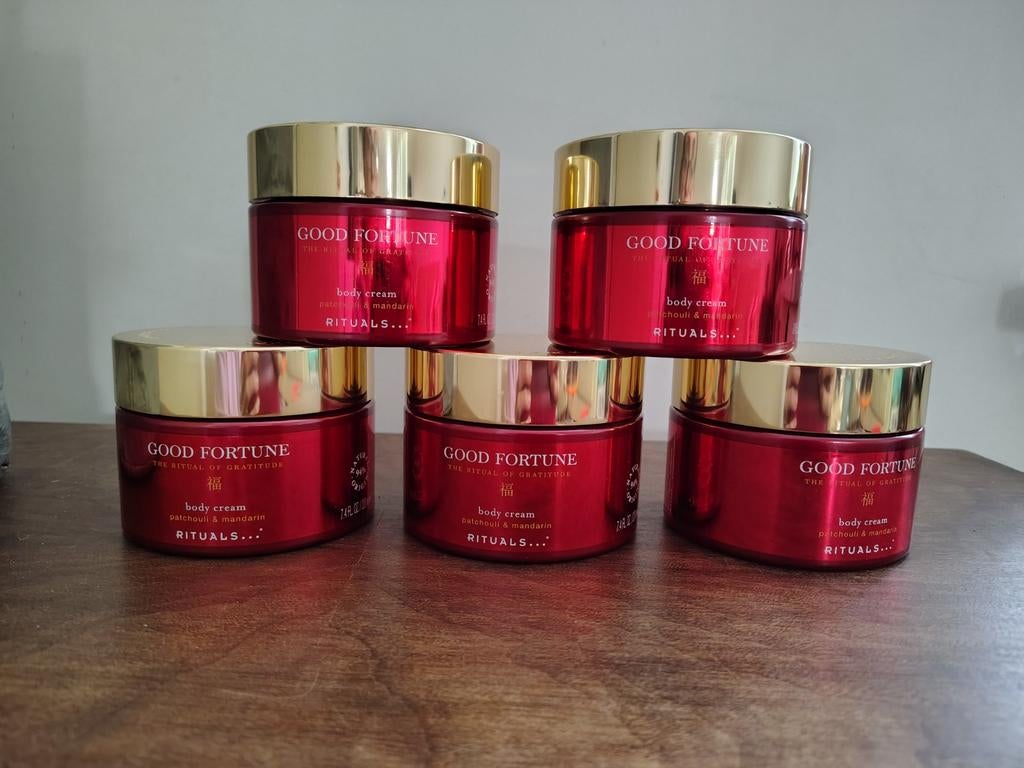 Rituals Good Fortune body cream, nieuw. Discontinued, Ophalen of Verzenden, Nieuw, Bodylotion, Crème of Olie
