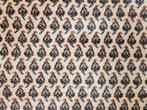 Vintage oosters wol Mir vloerkleed Paisley 245x348cm, Gebruikt, Crème, 200 cm of meer, Ophalen of Verzenden