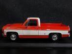 Maisto 1:18 1974 Chevrolet C10 Cheyenne Super rood-wit, Maisto, Auto, Onbekend, Nieuw