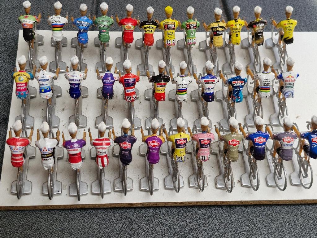 wielrennertjes van 3 wielergrootheden, Verzenden, Zo goed als nieuw, Buitenlandse clubs