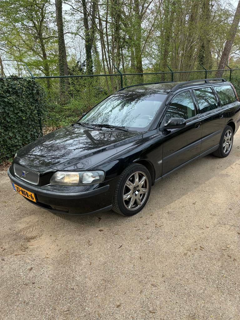 Volvo V70 2.4 170PK 2001 Zwart, Auto's, Volvo, Particulier, V70, Benzine, C, Stationwagon, Handgeschakeld, Geïmporteerd, Zwart