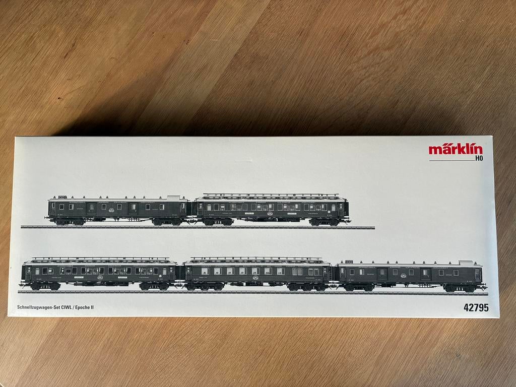 Oriënt Express Märklin 42795, Hobby en Vrije tijd, Modeltreinen | H0, Gebruikt, Gelijkstroom of Wisselstroom, Wagon, Ophalen of Verzenden