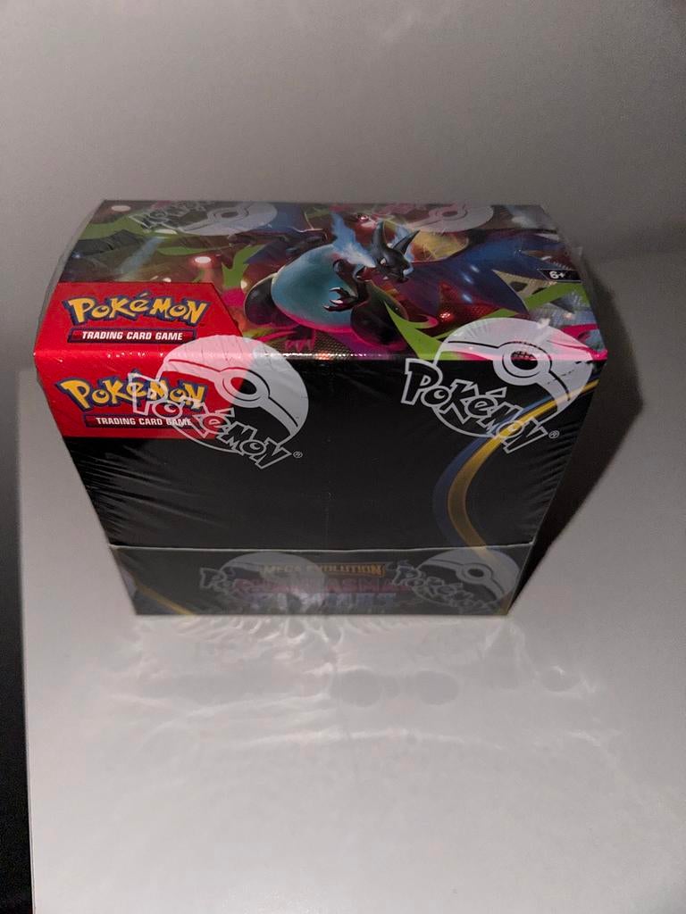 Pokemon phantasmal flames booster box, Hobby en Vrije tijd, Verzamelkaartspellen | Pokémon, Ophalen of Verzenden, Nieuw, Boosterbox