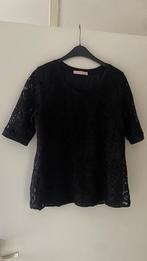 Studio Anneloes zwarte travelstof top L, Kleding | Dames, Tops, Ophalen, Zo goed als nieuw, Maat 42/44 (L), Zwart