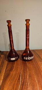 Glazen lab kolven van Schott Duran, 100 ml, Antiek en Kunst, Ophalen