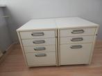 Set Bureau kastjes wit, Huis en Inrichting, Kasten | Ladekasten, Ophalen, 25 tot 50 cm, 50 tot 100 cm, Minder dan 100 cm