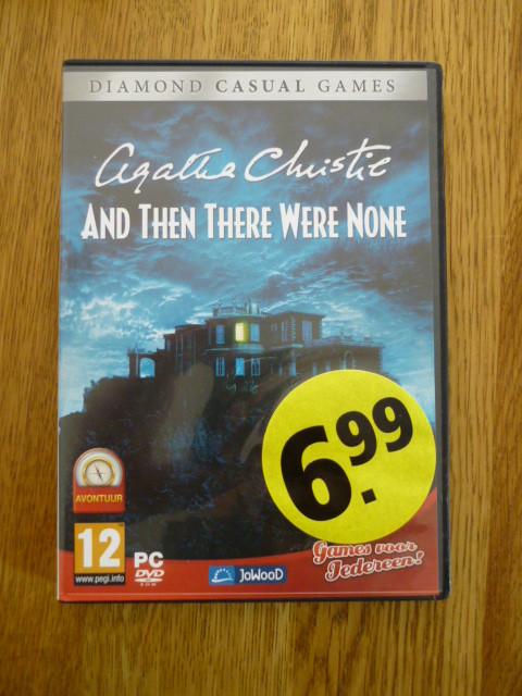 Agatha Christie - and then there were none PC-game, 1 speler, Ophalen of Verzenden, Zo goed als nieuw, Vanaf 12 jaar