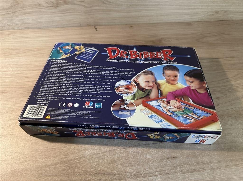 dr bibber - s6471, Hobby en Vrije tijd, Gezelschapsspellen | Bordspellen, Verzenden, Zo goed als nieuw
