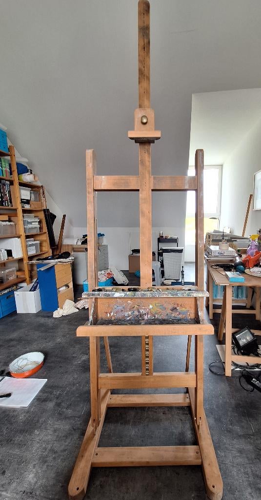 Schildersezel, Hobby en Vrije tijd, Schilderen, Ophalen, Gebruikt, Ezel