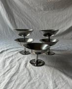 Vintage RVS robuuste hotel/bistro ijscoupes WMF – set van 5, Ophalen, Overige materialen, Overige stijlen, Overige typen