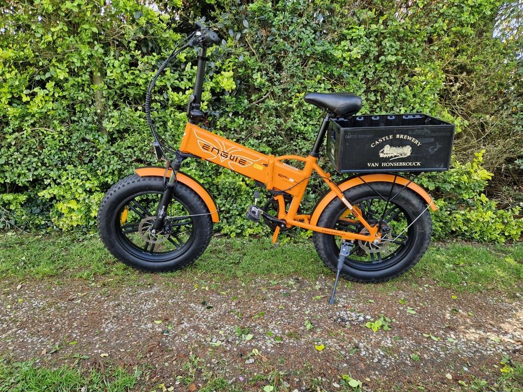 ENGWE EP-2 Pro elektrische fatbike met vouwframe, Fietsen en Brommers, 20 inch of meer, Versnellingen, Zo goed als nieuw, Totaal opvouwbaar