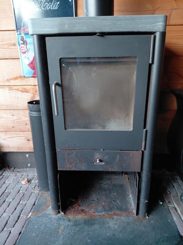 Houtkachel Wiking. Speksteen., Huis en Inrichting, Ophalen, Gebruikt, Houtkachel, Vrijstaand