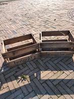 2  verschillende oude houten Hengelo bier  kratjes, Ophalen of Verzenden, Overige merken