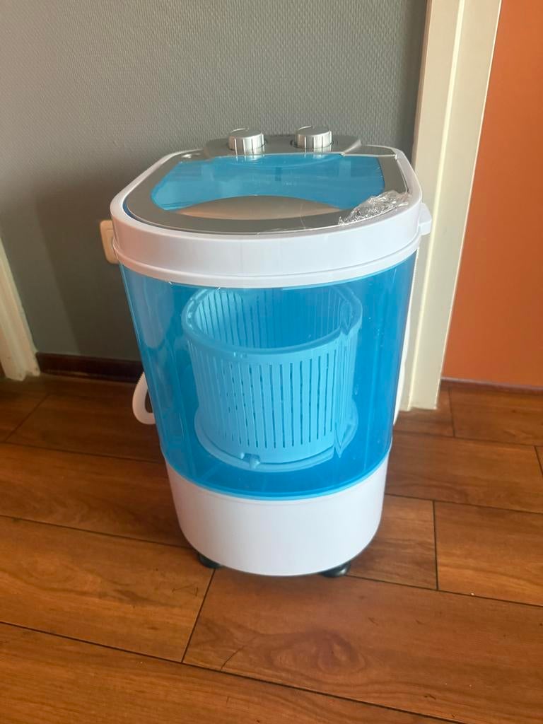 Compacte camping wasmachine - Ideaal voor onderweg!, Minder dan 4 kg, Ophalen of Verzenden, Zo goed als nieuw, Minder dan 85 cm