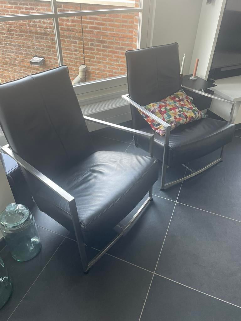 Topform design fauteuil(s), Ophalen, Minder dan 75 cm, Design, Leer