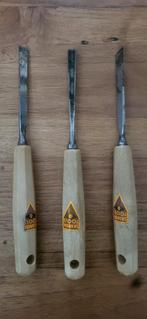 Beitels (guts en snijbeitels) 3x, Ophalen of Verzenden