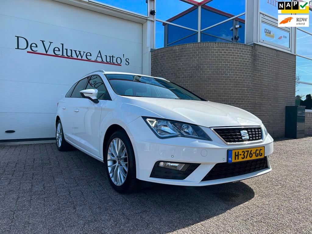 Seat Leon ST 1.0 TSI Style Ultimate Edition 116PK|Cam|Carpla, Stof, Gebruikt, Leon, Origineel Nederlands