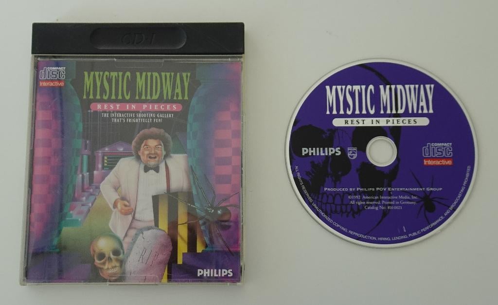Mystic Midway: Rest in Pieces compleet voor Philips CD-i, 1 speler, Ophalen, Zo goed als nieuw, Vanaf 3 jaar