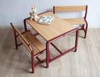 Retro kinder tafel met twee bankjes - Ypperlig - Ikea - Hay, Ophalen, O, Ikea, Tafel(s) en Stoel(en)
