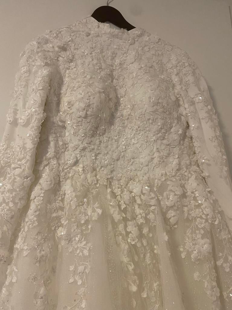 Trouwjurk en hennajurk nooit gedragen (L/XL), Ophalen of Verzenden, Nieuw, Wit, Trouwjurk