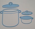 Marianne Design - LR0705 - Cooking Pots, Hobby en Vrije tijd, Kaarten | Zelf maken, Ophalen of Verzenden, Zo goed als nieuw, Overige thema's
