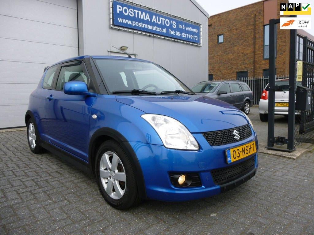Suzuki Swift 1.3 Exclusive, sportieve uitvoering., Auto's, Suzuki, Bedrijf, Te koop, Swift, ABS, Airbags, Airconditioning, Centrale vergrendeling