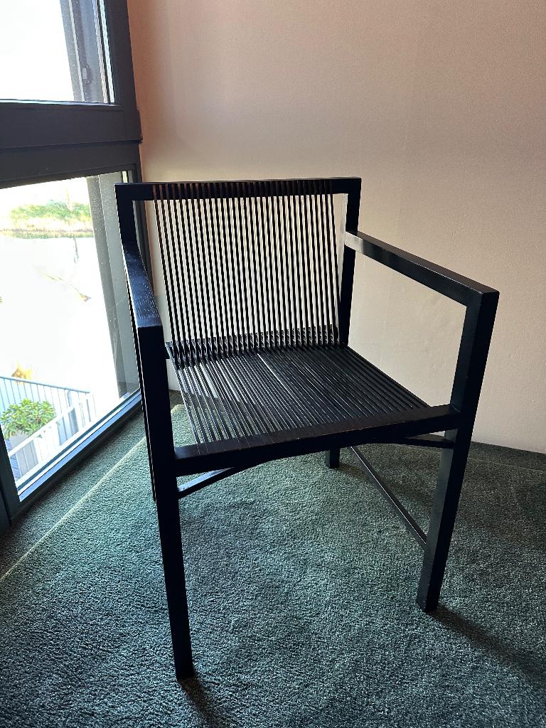 Jan Ruud kokke stoel, Ophalen, Gebruikt, Zwart, Eén