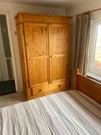 Houten kledingkast met lades, Ophalen