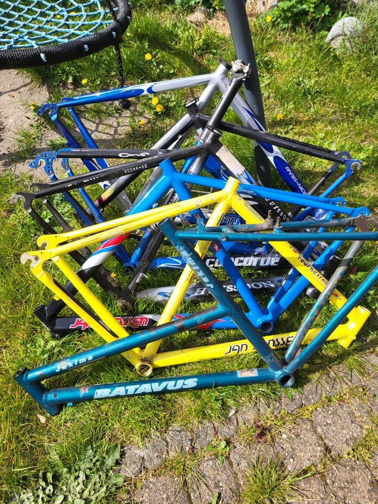 Racefiets frames partij, Ophalen, Gebruikt, Gazelle, Gazelle