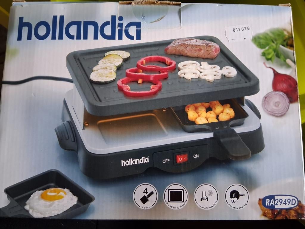 Nog nieuw in doos: Raclette set, Witgoed en Apparatuur, Gourmetstellen, Ophalen of Verzenden, Nieuw