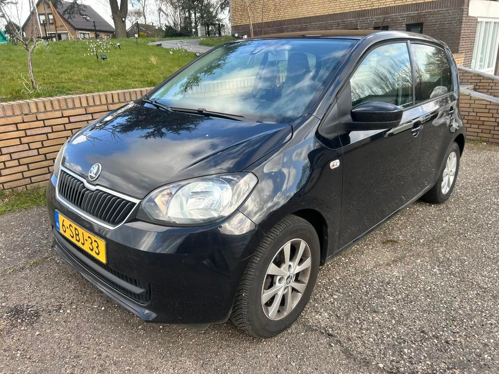 Citigo 1.0 T 5Drs NAVI Cruise Cntrl Airco Velgen, Voorwielaandrijving, Stof, 840 kg, 4 stoelen