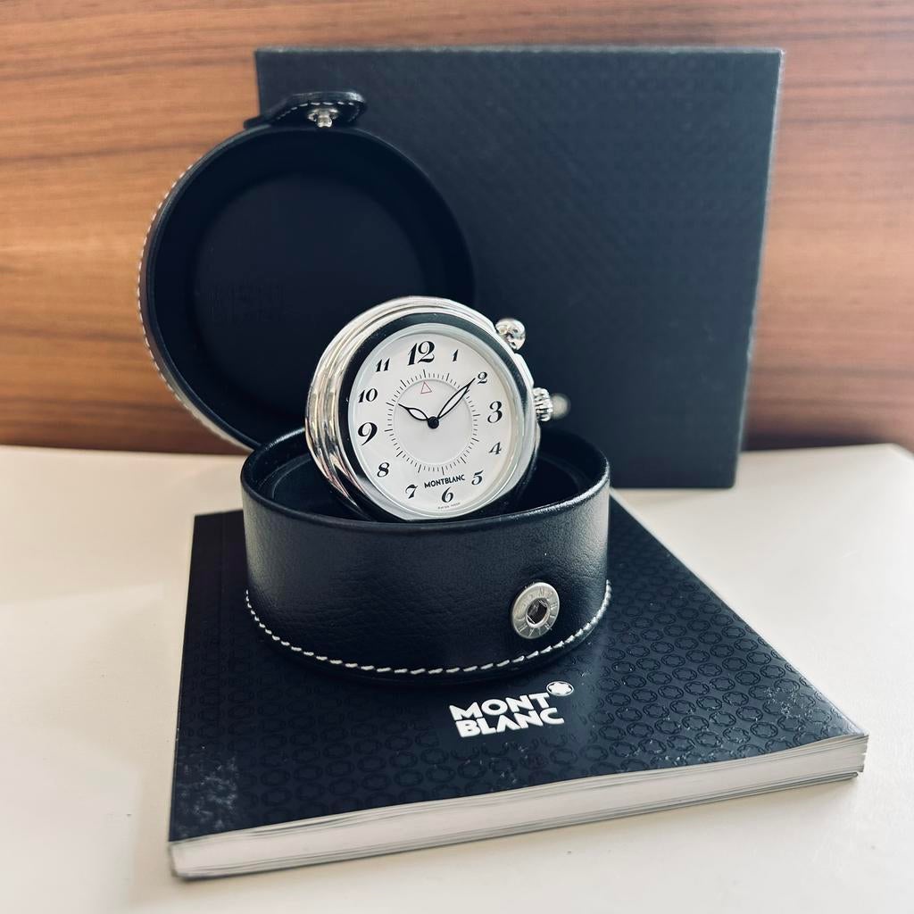 MontBlanc Timepieces Reisklokje, Ophalen of Verzenden, Zo goed als nieuw