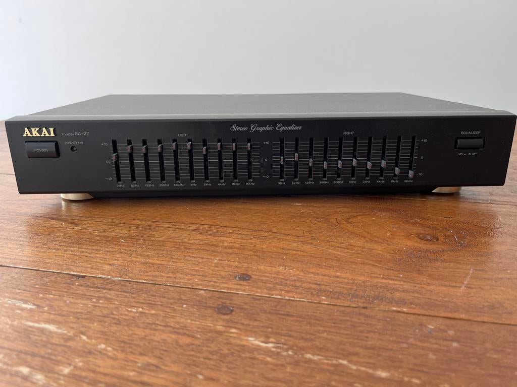 Akai Equalizer EA-27, Ophalen, Gebruikt