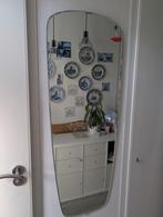 Vintage spiegel conisch facet geslepen, Ophalen, Minder dan 50 cm, Gebruikt, 100 tot 150 cm