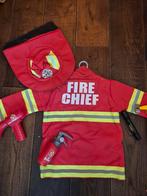 Brandweer pak verkleedkleding 3-7 jaar, Kinderen en Baby's, Carnavalskleding en Verkleedspullen, 110 t/m 116, Jongen of Meisje