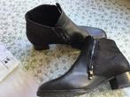 Zwarte halfhoge laarsjes van Ara, maat 39.5, Ophalen of Verzenden, Zo goed als nieuw, Zwart, Lage of Enkellaarzen