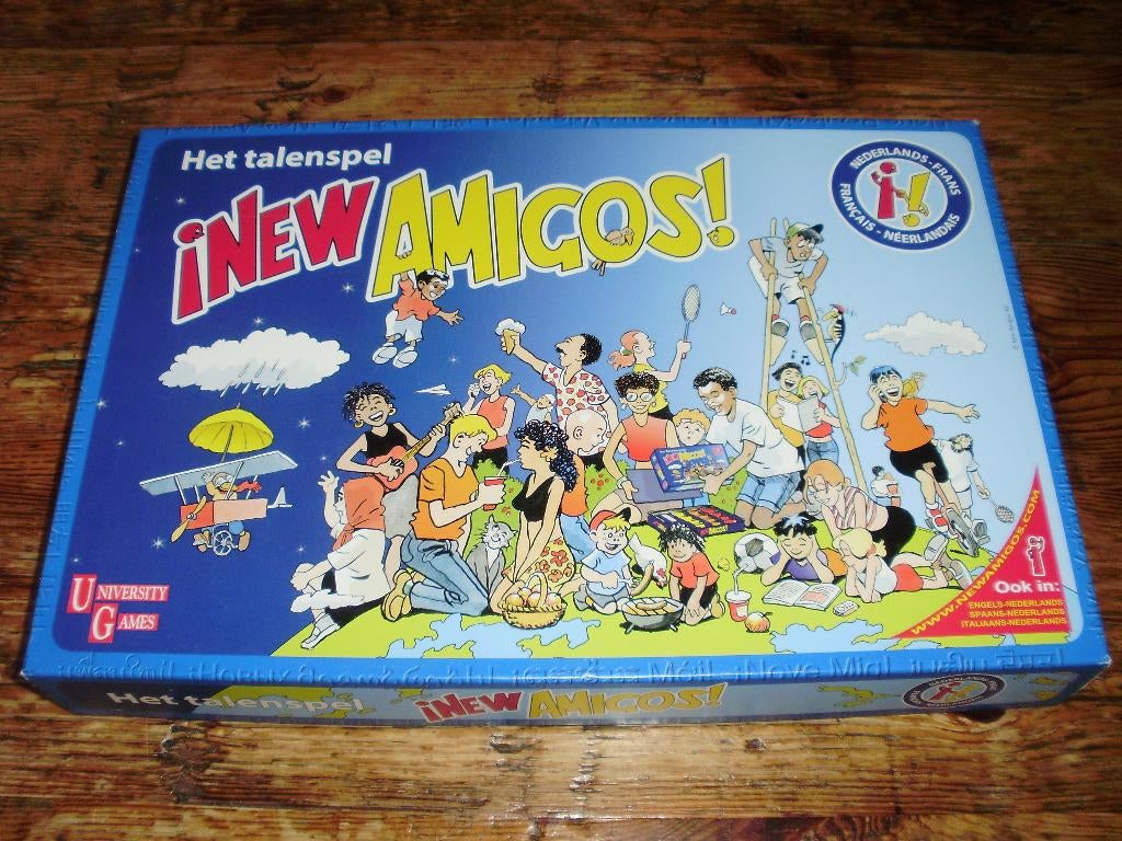 New Amigos FRANS / Het Talenspel / spel / bordspel, Hobby en Vrije tijd, Gezelschapsspellen | Bordspellen, Ophalen of Verzenden