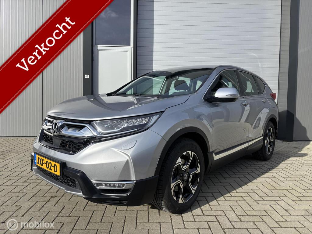 Honda CR-V 2.0 Hybrid Elegance Leer, Trekhaak, CarPlay, 145 pk, Gebruikt, 4 cilinders, Bedrijf