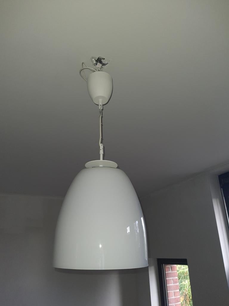 Te koop glazen hanglamp van ikea, Ophalen of Verzenden, Minder dan 50 cm
