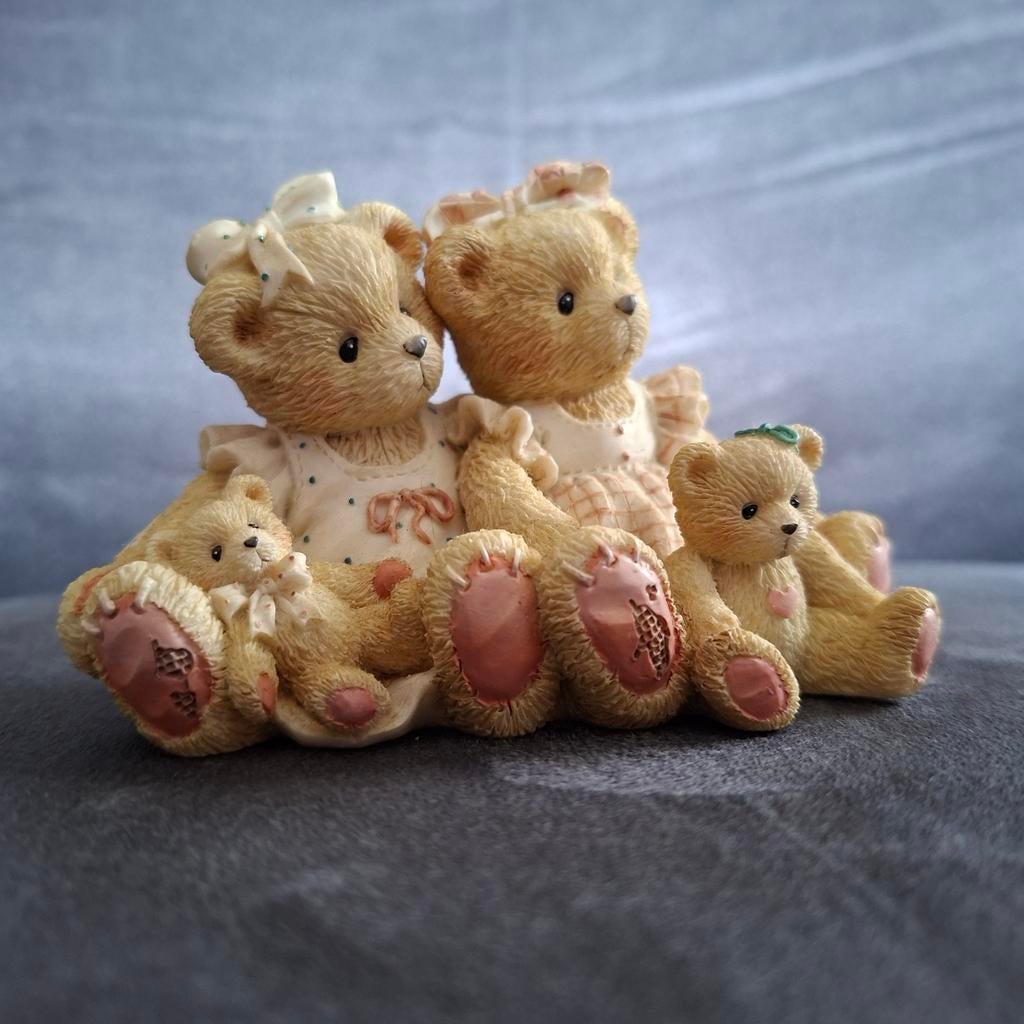 Cherished Teddies Allison & Alexandria 1995 Beeldje, Verzamelen, Ophalen of Verzenden